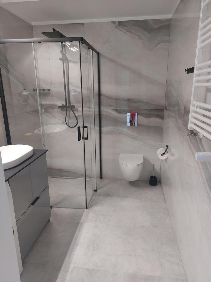 Appartamento Apartament Blu Amber Sarbinowo Esterno foto