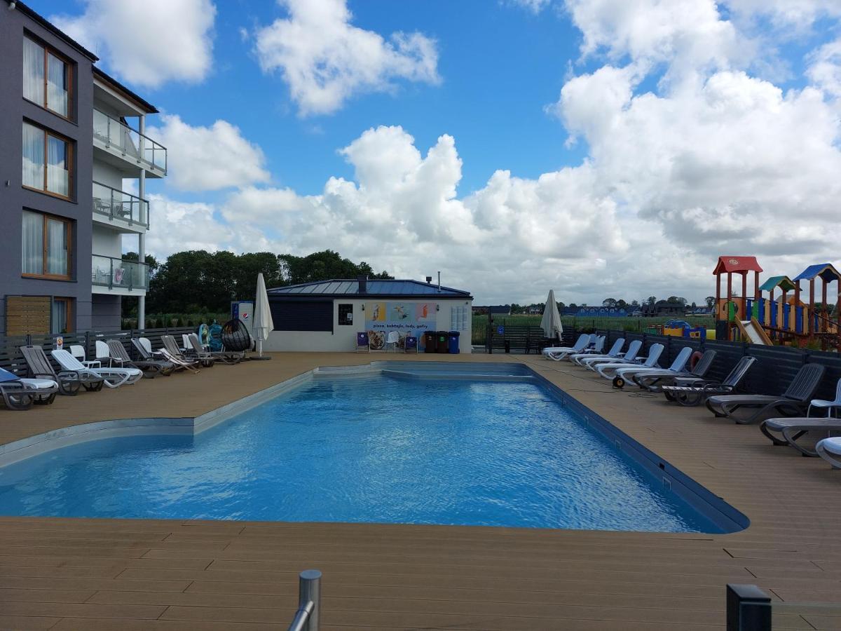 Appartamento Apartament Blu Amber Sarbinowo Esterno foto